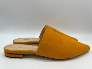 Schutz Kirsten Pointed Slides New Sunshine Women's Size 9.5B NIB